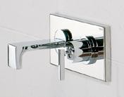 Lacava Waterblade Lavatory Faucet w/Backplate