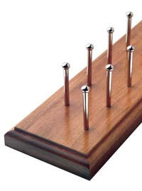 13 1/2" Wood Tie Bar (Non-sliding)