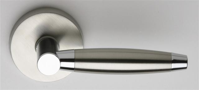 Omnia 15PA Stainless Steel Passage Lever