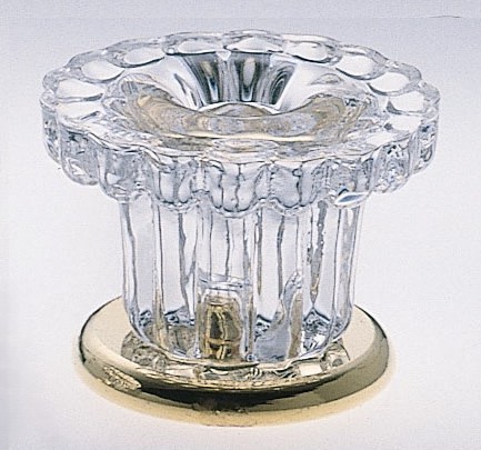 Omnia 4909/30 1 3/16" Glass Knob
