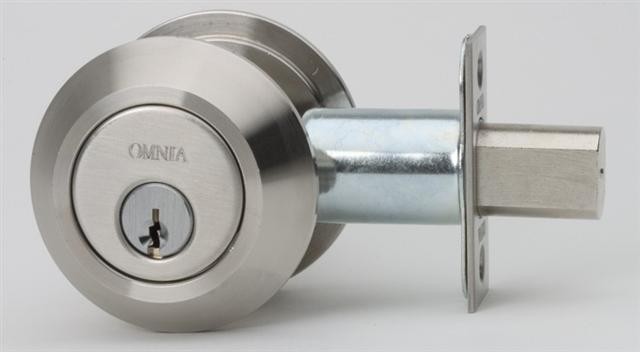 Omnia D9000 Single Cylinder Deadbolt