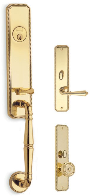 Omnia Waldorf Single Dummy/Ext. Entry Handle Set