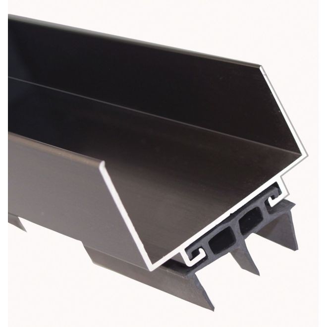 Pemko 2173DV 36" Door Shoe with Vinyl Dark Bronze Anodized Aluminum