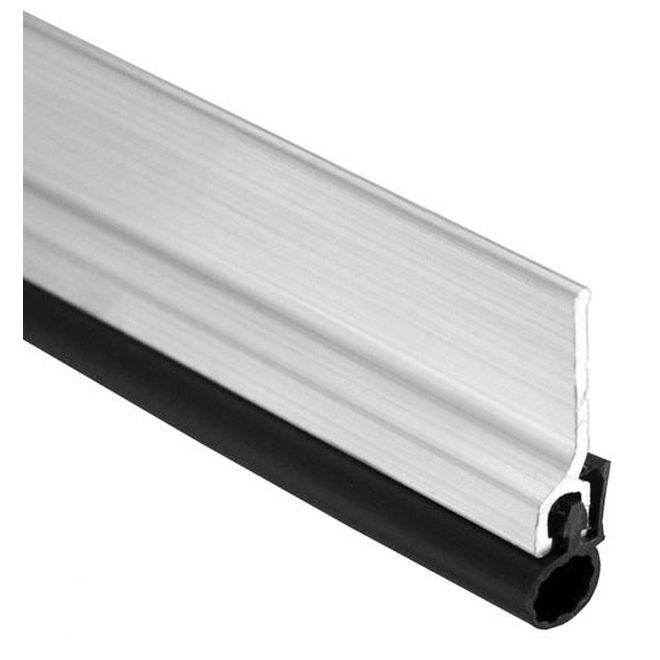 Pemko 303CS 96" Standard Perimeter Gasketing with Silicone Clear Aluminum