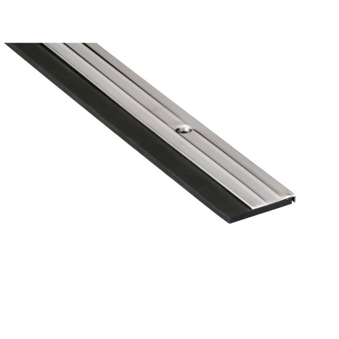 Pemko 321SSN 48" Door Bottom Sweep with Neoprene Stainless Steel