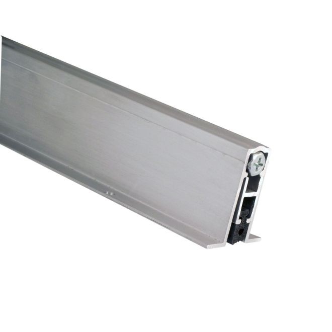 Pemko 411ARL 28" Full Mortise Automatic Door Bottom with Sponge Neoprene Mill Aluminum