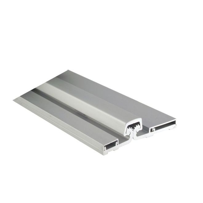 Pemko CFS83 83" Full Surface Continuous Hinge Clear Aluminum