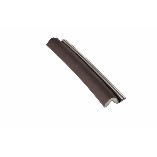 Pemko Q102D-85 85" Kerf-In Weatherstrip Dark Bronze Anodized Aluminum
