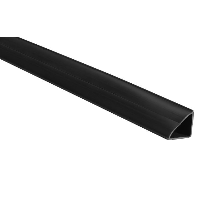 Pemko S442BL 17' SiliconSeal Adhesive Backed Fire and Smoke Gasketing Black