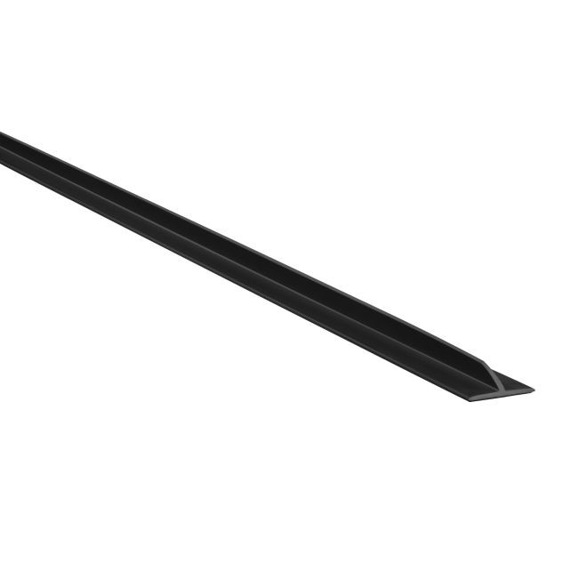 Pemko S77BL20 20' SiliconSeal Adhesive Backed Fire and Smoke Gasketing Black