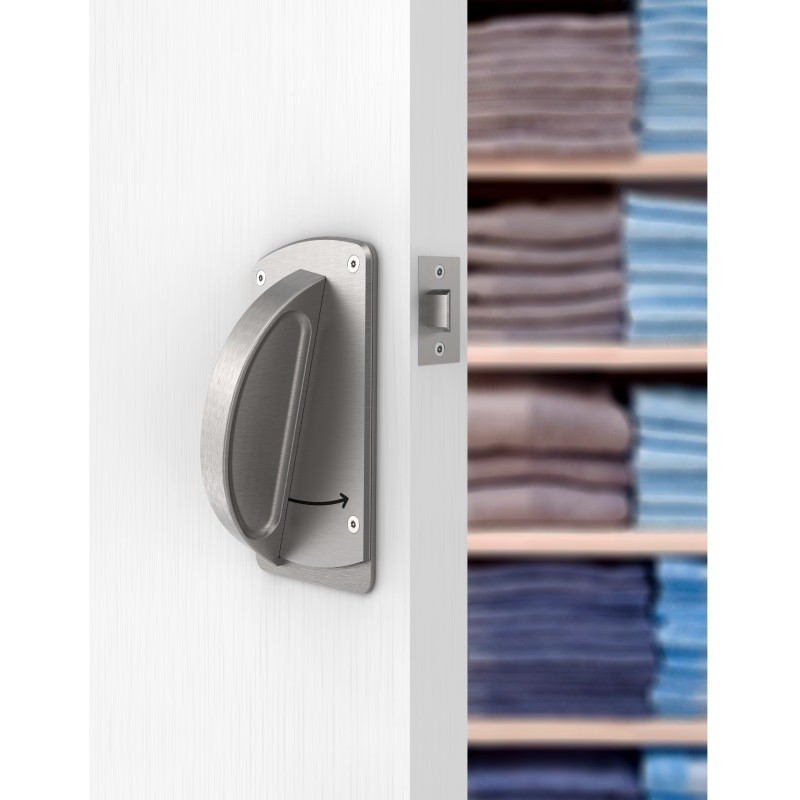 Accurate Lock CH-TUB Anti Ligature - Crescent Tubular Passage Set 