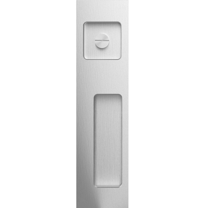 Accurate Lock 7-3/4" Rectangular Flush Pull with ER (Concealed) - FC7346E