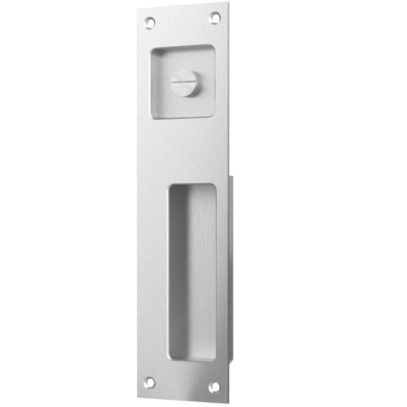 Accurate Lock 9" Rectangular Flush Pull with ER - FE9006E
