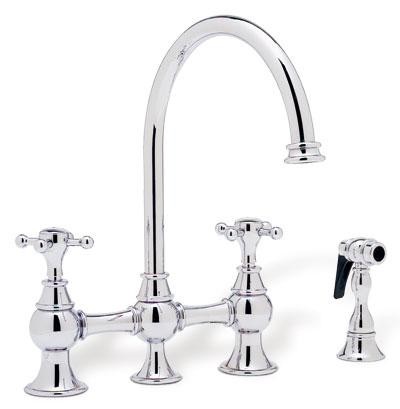 Blanco Bridge Kitchen Faucet W/Side Spray - 157-040