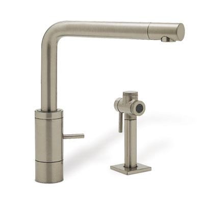 Blanco Podos Kitchen Faucet W/Metal Side Spray - 157-042
