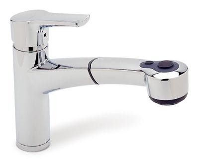 Blanco Merkur Plus Kitchen Faucet W/Pullout Spray - 157-073P