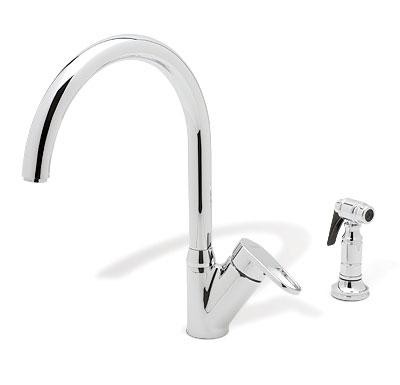 Blanco Neo Rados Kitchen Faucet W/Metal Side Spray - 157-124