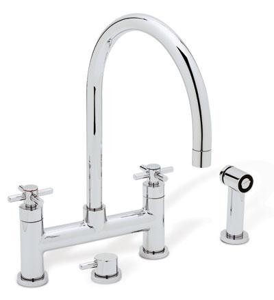 Blanco Meridian Bridge Kitchen Faucet W/Side Spray - 157-134