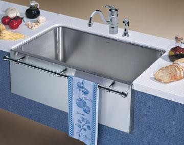 Blanco Magnum 30" Larg Single Bowl Sink With Apron & Towl Bar - 440294