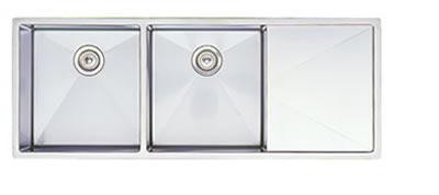 Blanco Precision 52" R10 Equal Double Bowl With 15" Drainer - 513695