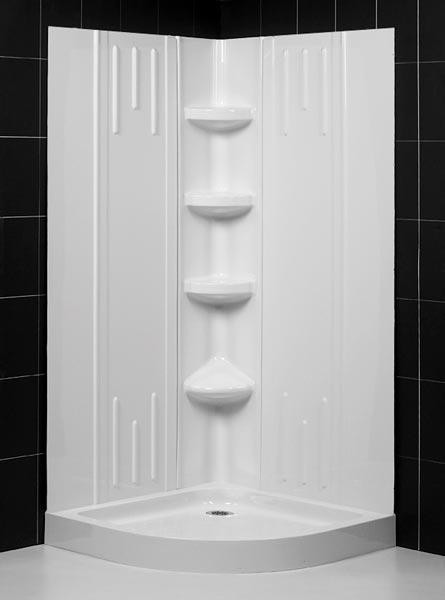 DreamLine Qwall-02 Backwalls for Corner Showers - SHBW-1241720