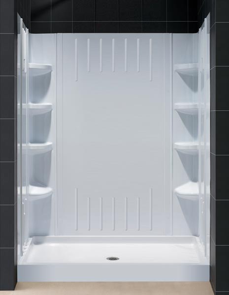 DreamLine Qwall-03 Backwalls for 60" Showers - SHBW-1360723