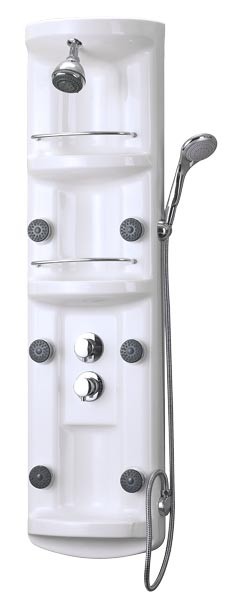 DreamLine 6-Jet Acrylic Shower Column - SHCM-1007
