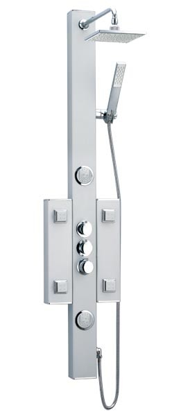 DreamLine 6-Jet Aluminum Shower Column - SHCM-2050
