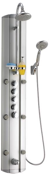 DreamLine 6-Jet Aluminum Shower Column - SHCM-2358