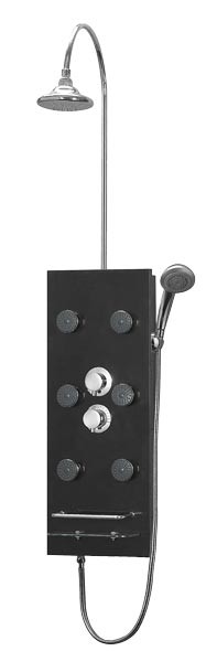 DreamLine 6-Jet Black Granite Shower Column - SHCM-3031