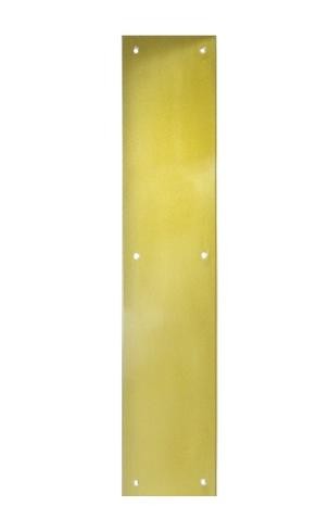 Deltana Push Plate 3.5" X 15" - PP3515