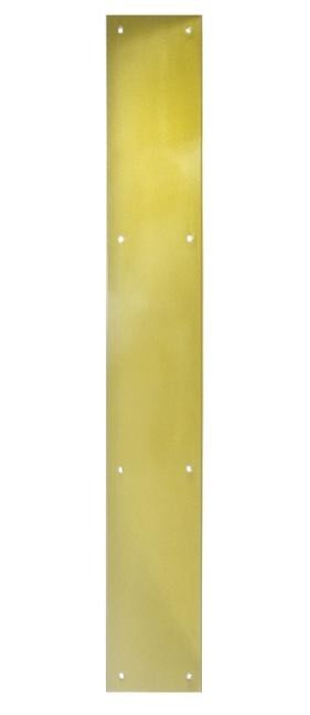 Deltana Push Plate 3.5" X 20" - PP3520