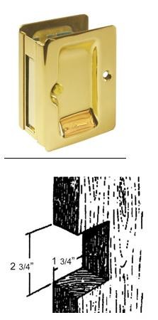 Deltana Heavy Duty Pocket Lock Passage - SDPA325