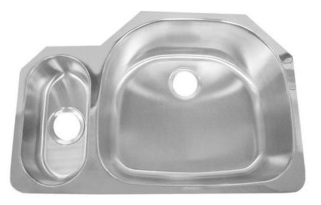 Deltana Solid Stainless Steel Undermount Sink