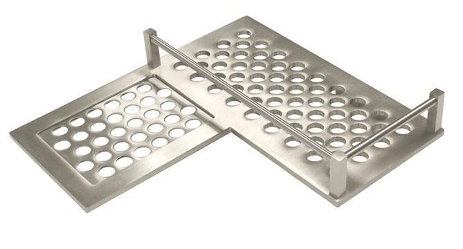 Deltana Bathroom Basket HD Corner Left 9" - WBHDCL9