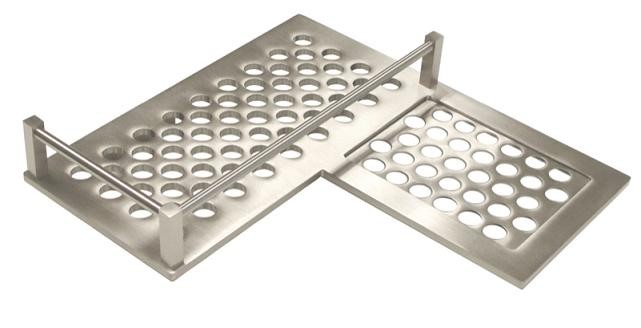 Deltana Bathroom Basket HD Corner Rightt 9" - WBHDCR9
