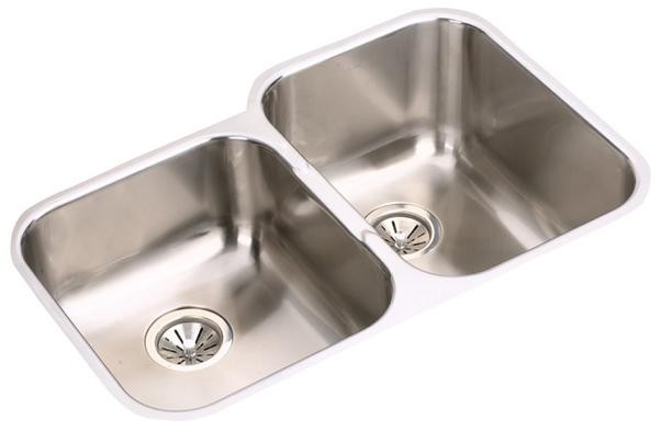 Elkay Gourmet Elumina Double Bowl Undermount Sink - EGUH312010L