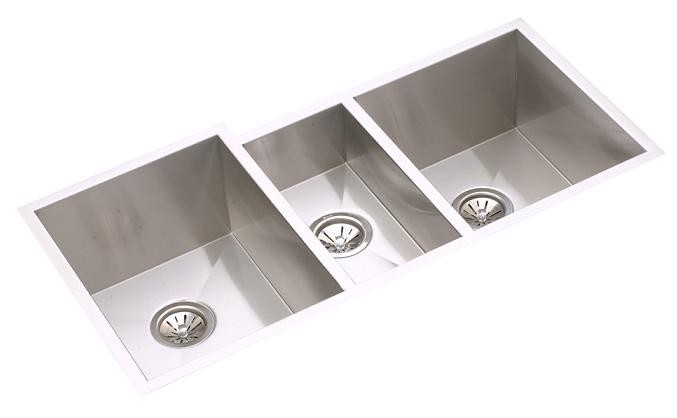 Elkay Avado Triple Bowl Undermount Sink - EFU402010