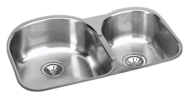 Elkay Harmony Double Bowl Elumina Undermount Sink - EGUH3119R