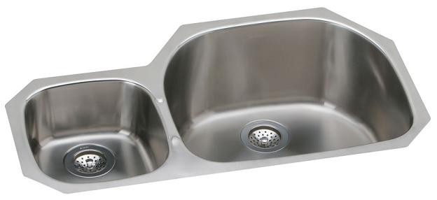 Elkay Harmony Elumina Double Bowl Undermount Sink - EGUH3621L