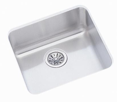 Elkay Gourmet Lustertone 16" Undermount Sink - ELU1616