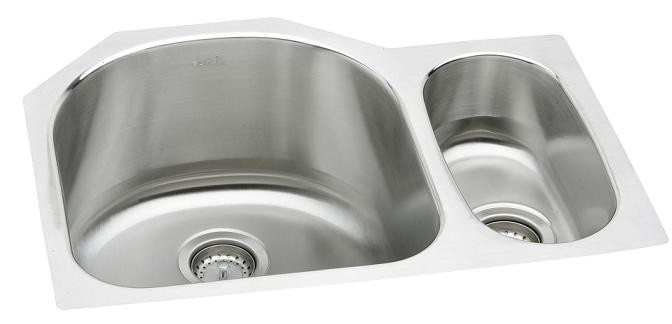 Elkay Harmony Lustertone Double Bowl Undermount Sink - ELUH272010R