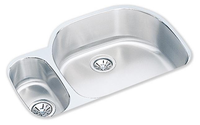 Elkay Harmony Lustertone Double Bowl Undermount Sink - ELUH322110L