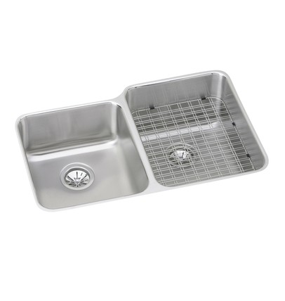 Elkay Gourmet Double Bowl Undermount Sink - ELUHWS3120L