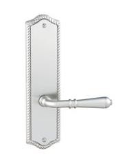 Emtek Rope Style Sideplate Lockset 9-5/8" - 7710