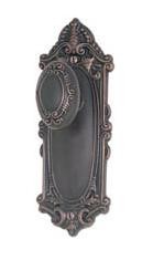 Emtek Victorian Style Sideplate Lockset 9" - 8103