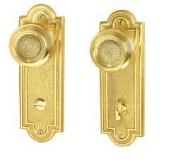 Emtek Belmont Thumbturn Privacy w/Sideplates Lockset - 8224