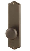 Emtek Colonial Style Sideplate Lockset 9" - 8711