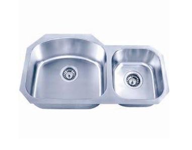 Fine Fixtures Double Bowl Undermount Kitchen Sink 32" - S652