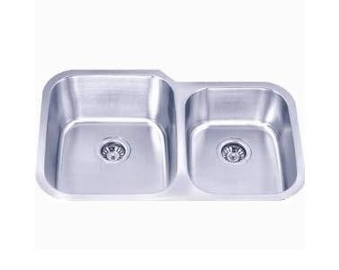 Fine Fixtures Double Bowl Undermount Kitchen Sink 31 5/8" - S655